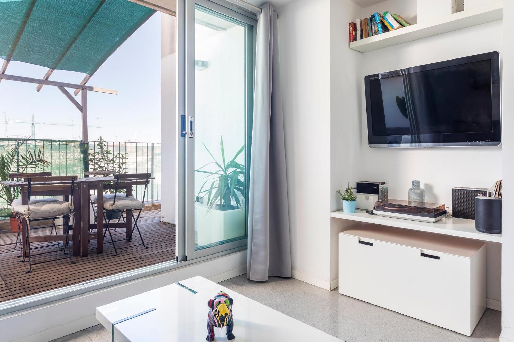 Apartamento Bonito Atico Con Terraza Valencia Exterior foto